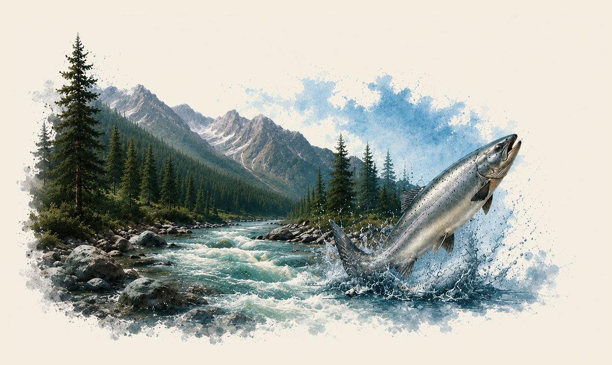 The Pacific Salmon Slam and Conservation