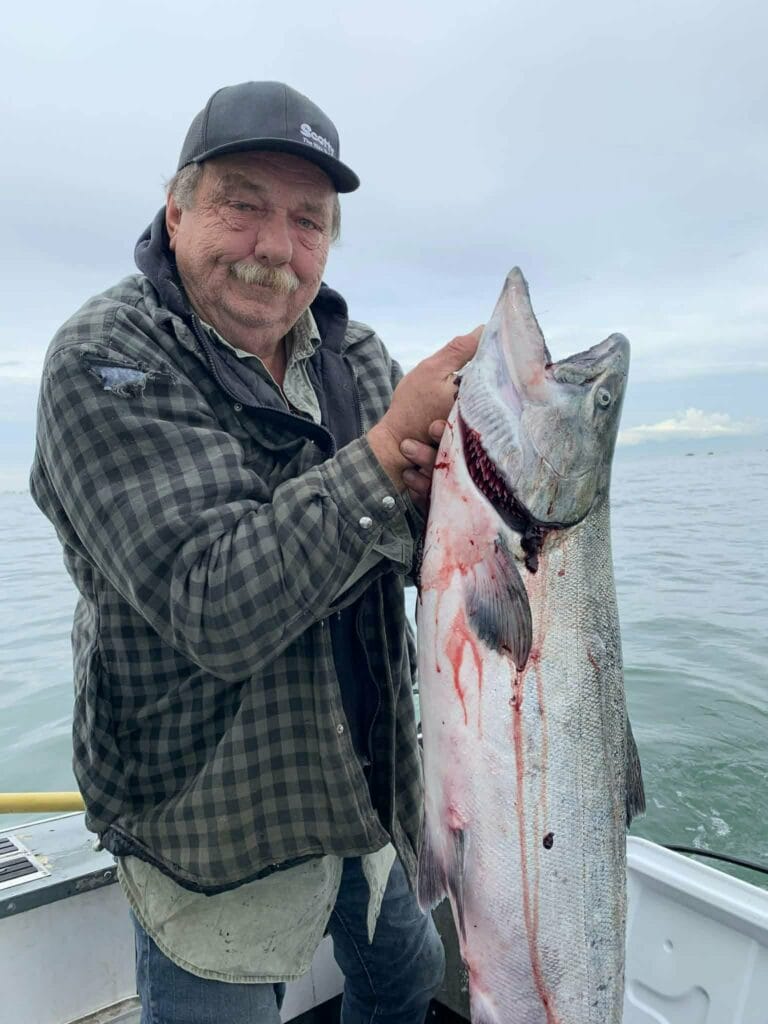Dave Ryder's massive tyee