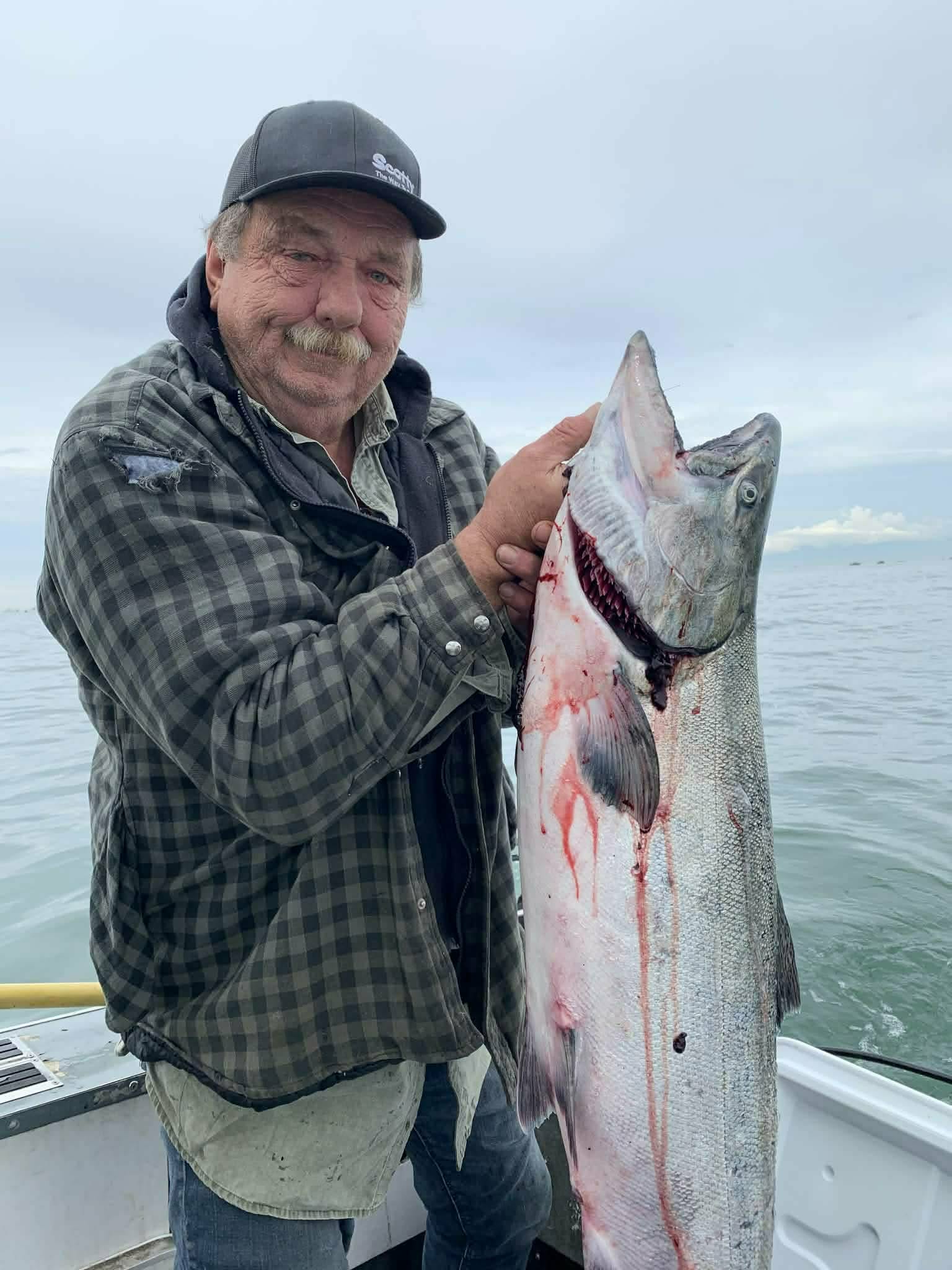 Dave Ryder's massive tyee